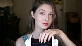 ASMR Intense Scratching & Tapping on 3DIO w/ Long Nails (No Talking)