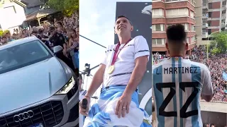 Argentina Players Homecoming in Their Home Towns