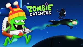 ЛОВИМ ЗОМБИ на ВОЛКЕ Игровое видео про ОХОТНИКОВ НА ЗОМБИ в игре Zombie Catchers