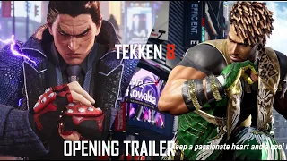 TEKKEN 8 opening trailer reaction tekken is back guys also we got it eddy