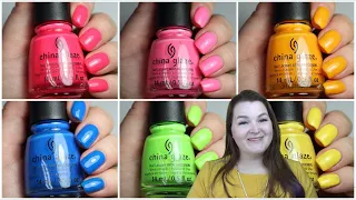 China Glaze What's the Scoop? | Summer 2023 | Live Swatch and Review