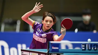 横井咲桜 vs 成本綾海 Sakura Yokoi Ayami Narumoto TリーグNojimaCUP2022 2022年8月13日 女子1回戦 第2コート 【卓球 Tリーグ公式】