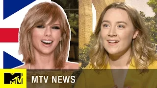 Taylor Swift Accent Challenge w/ Saoirse Ronan | MTV News