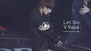 180420.180423 HAPPY EVER AFTER in JAPAN | 방탄소년단 'Let Go' 뷔 직캠 BTS V Focus Fancam [4K]