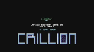 CRILLION C64 Cool game from the 80s
