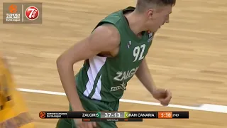 7DAYS Magic Moment, Edgaras Ulanovas, Slam Dunk, Zalgiris Kaunas