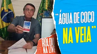 4 ANOS DEPOIS, BOLSONARO ESPALHA FAKE NEWS SOBRE COV1D EM LIVE DA REVISTA OESTE | Galãs Feios