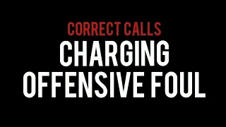 Offensive foul/charging/Basketball Rules