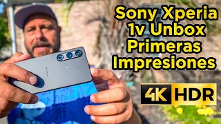 Sony Xperia 1v - Unbox Primeras Impresiones