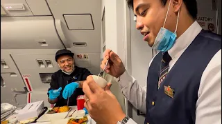 Fed the crew this time on my flight back to Dubai ✈️🇵🇭🔪