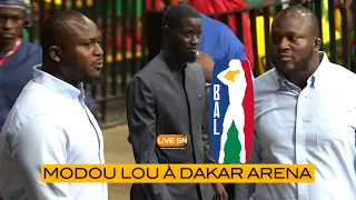 MODOU LO DÉBARQUE À DAKAR ARENA DEVANT LE PRÉSIDENT DIOMAYE FAYE ✊🏾🇸🇳