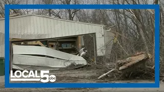 Pleasant Hill, Iowa homeowner describes tornado destruction