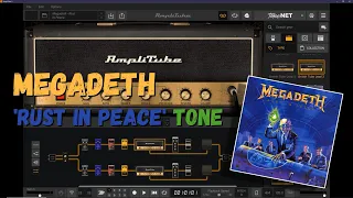 Megadeth RUST IN PEACE guitar tone - AmpliTube 5