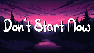 Don't Start Now - Dua Lipa (Lyrics) || Justin Bieber , Ava Max... (MixLyrics)