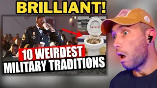 South African Reacts To 10 Weirdest American Military Traditions