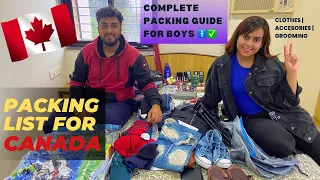 What to pack for Canada🇨🇦as an international student | complete guide | Manvi Gangwani