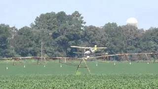 Ag Cat crop duster Shellman, Ga.