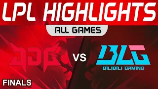 JDG vs BLG Highlights ALL GAMES Finals LPL Spring Playoffs 2023 JD Gaming vs Bilibili Gaming