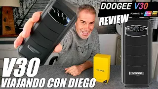 DOOGEE V30 - Review - rugged phone - VIAJANDO CON DIEGO