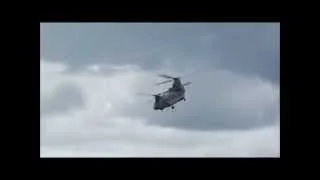 Chinook Helicopter Display