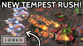 herO's NEW Tempest Rush vs Dark! (StarCraft 2)