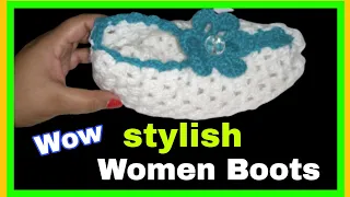 FAST Crochet Baby Booties (BEGINNER Friendly, EASY Tutorial) || Beginners online Tutorial