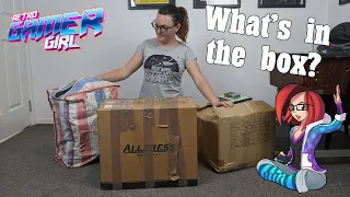 What's in the box?? Latest haul from Aunty for FREE | Retro Gamer Girl