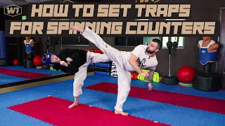 How to Set Up Traps for Spinning Counter Attacks | Taekwondo Sparring Tips