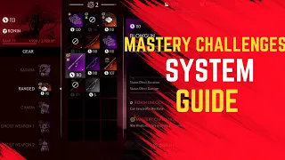 Mastery Challenge Gear Explained | Ghost Of Tsushima Legends Director's Cut