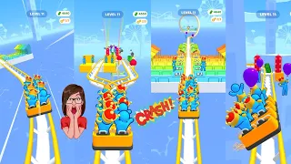 Runner Coaster - Game oF Android,iOS Gameplay