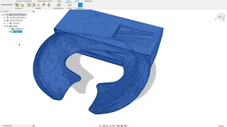 Fusion 360 Deutsch Tutorial große STL in Volumenkörper umwandeln zu viele Facetten ! CAD lernen !