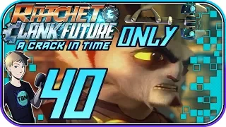 Ratchet & Clank: A Crack In Time (WRENCH ONLY) - Part 40 Final Boss Hard Difficulty (Finale)