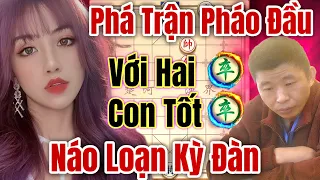 (Cờ Tướng 05/06) Mỹ Nữ Phá Trận Pháo Đầu Tâm Huyết Của Anh Nông Dân Náo Loạn Kỳ Đàn