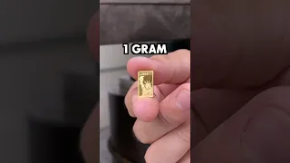 First look at our 1 gram gold coin