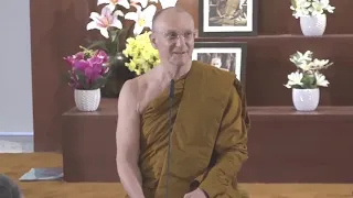 Luang Por Pasanno,Luang Por Jundee  Dhammarama day 4 Evening Discouse 23Sep2018