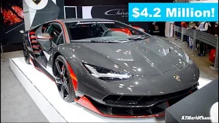 $4.2 Million Lamborghini Centenario! 1 of 20 Full Carbon Fiber
