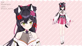 [Live2D showcase] Vtuber Shibachan Model