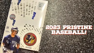 2023TOPPS PRISTINE BASEBALL HOBBY BOX! AWESOME PRODUCT!!!!