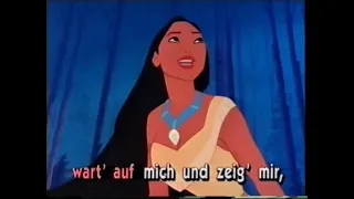 Disney Sing along songs Colors of the wind (german) part 1