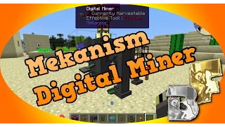 Mekanism: Digital Miner Basic setup