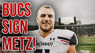 Tampa Bay Buccaneers SIGN OT/OG Lorenz Metz To A Contract!