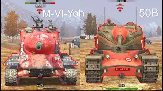 ЧТО ЛУЧШЕ AMX 50B или M-VI-Yoh Wot BLITZ