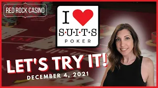 🟡 I LUV SUITS at Red Rock Casino Las Vegas / High Card Flush