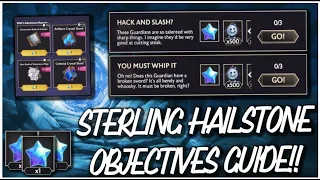 STERLING HAILSTONE OBJECTIVES GUIDE! - HOW TO GET 5* GUARDIAN - Disney Mirrorverse