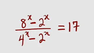 Olympiad Math | Exponential Equation