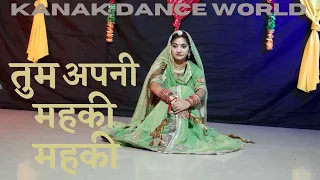 Tum Apni Mehki Mehki Julfe | folkdance | rajputidance | rajasthanidance | ghoomar | kanakdanceworld|