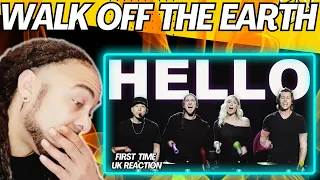 WOW!!!! Walk off the Earth Ft  KRNFX - Hello [FIRST TIME UK REACTION]