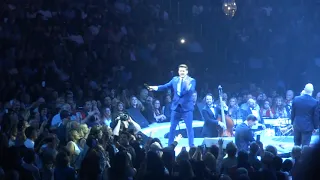 Michael Bublé - "Just a Gigalo" (clip) - Staples Center - Los Angeles, CA 7-9-19