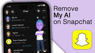 How to Remove/Turn Off MY AI on Snapchat! [2023]