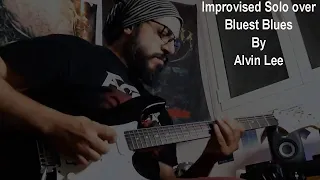 Bluest Blues - Alvin Lee Improvised Solo by Jonathan Steel
